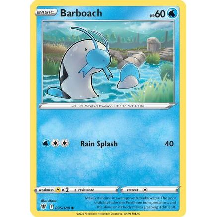 Barboach 35/189 - SWSH10 Astral Radiance