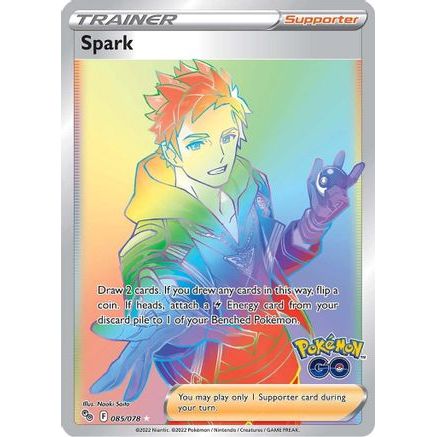 Spark (Secret) 85/78 - Pokemon GO Holofoil