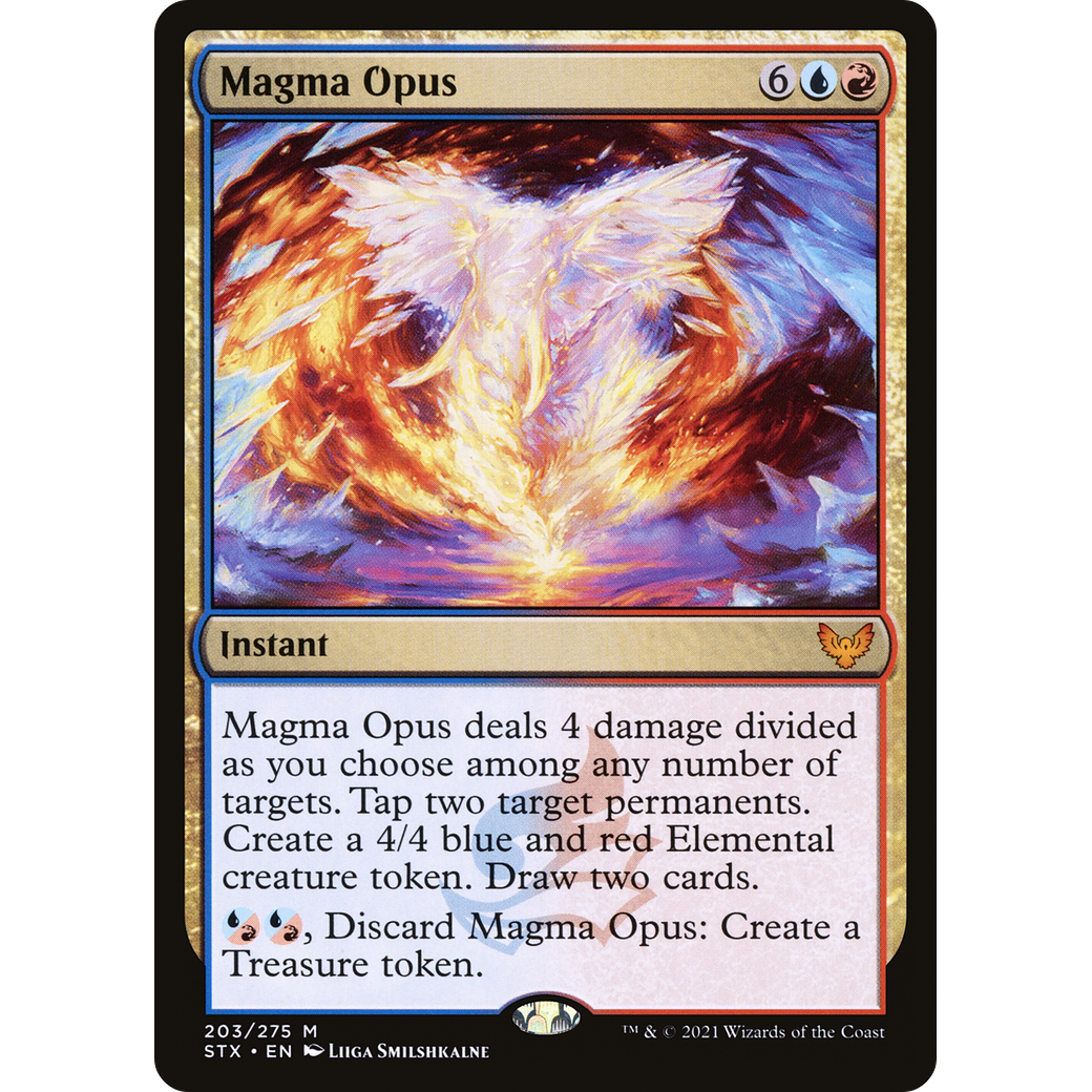 Magma Opus (STX-203) - Strixhaven: School of Mages Foil