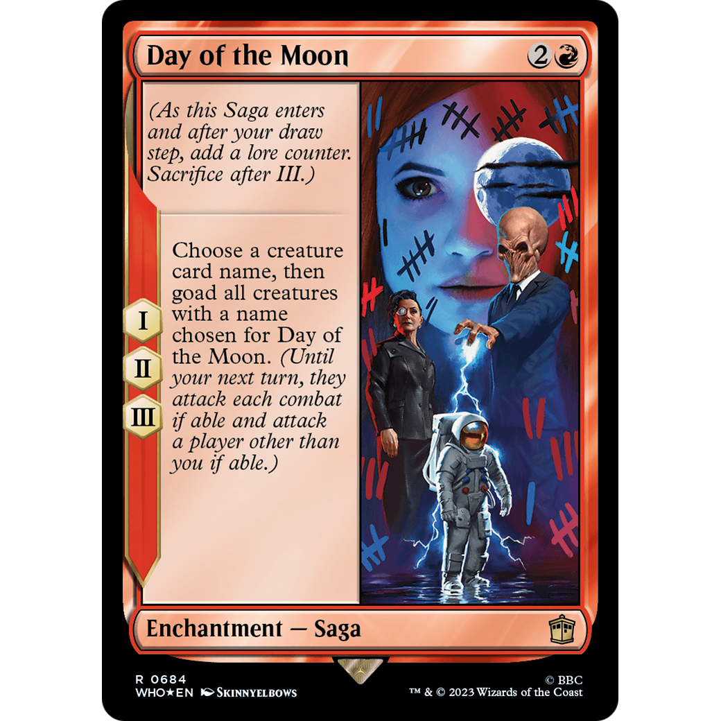 Day of the Moon (Surge Foil) (WHO-684) - Doctor Who Foil