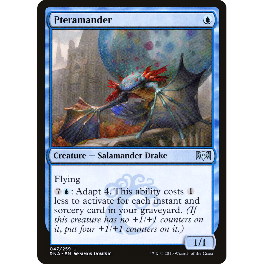 Pteramander (RNA-047) - Ravnica Allegiance Foil
