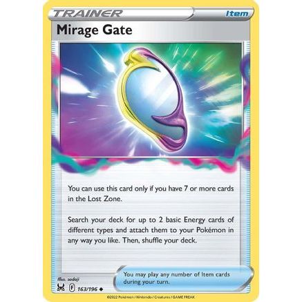 Mirage Gate 163/196 - SWSH11 Lost Origin Reverse Holofoil