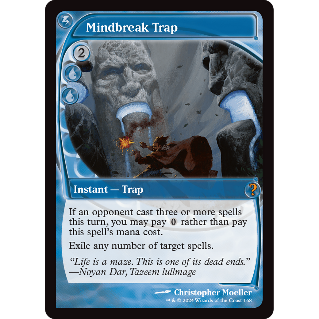 Mindbreak Trap (Future Sight) (MB2-168) - Mystery Booster 2 Foil