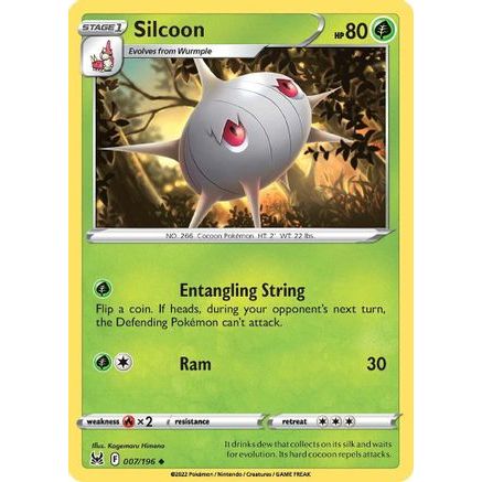 Silcoon 7/196 - SWSH11 Lost Origin
