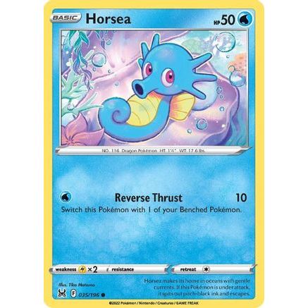 Horsea 35/196 - SWSH11 Lost Origin Reverse Holofoil