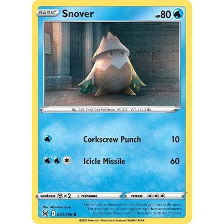 Snover 42/196 - SWSH11 Lost Origin