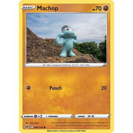 Machop 86/196 - SWSH11 Lost Origin Reverse Holofoil