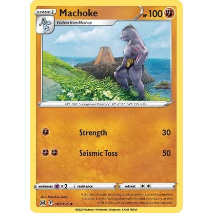 Machoke 87/196 - SWSH11 Lost Origin