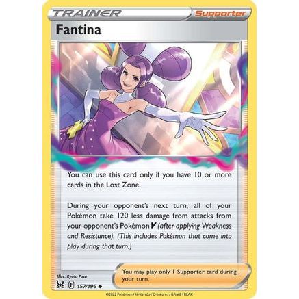 Fantina 157/196 - SWSH11 Lost Origin Reverse Holofoil