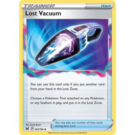 Lost Vacuum 162/196 - SWSH11 Lost Origin Reverse Holofoil