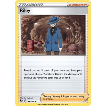 Riley 166/196 - SWSH11 Lost Origin
