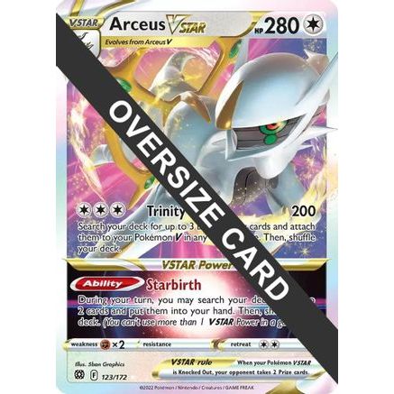 Arceus VSTAR - 123/172 123 - Jumbo Cards Holofoil