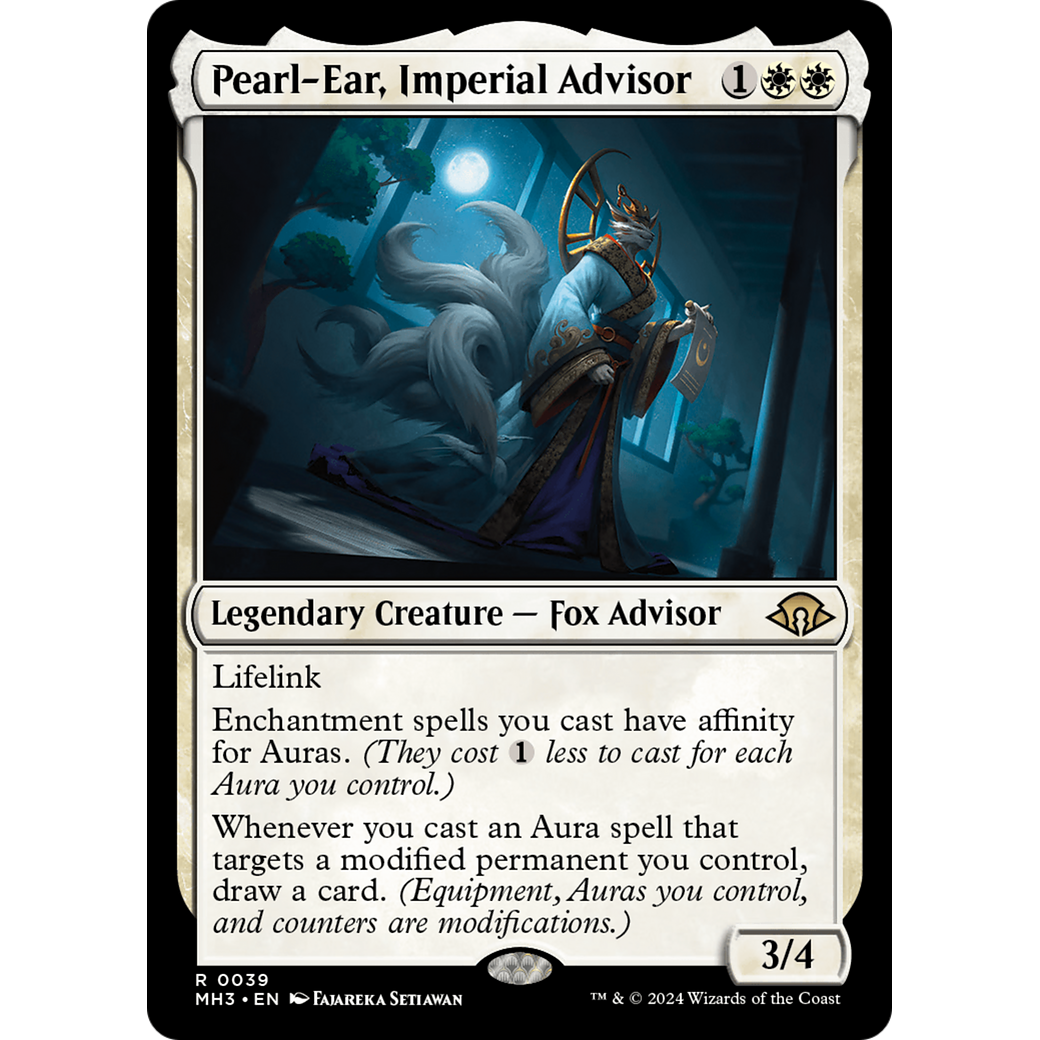 Pearl-Ear, Imperial Advisor (MH3-039) - Modern Horizons 3