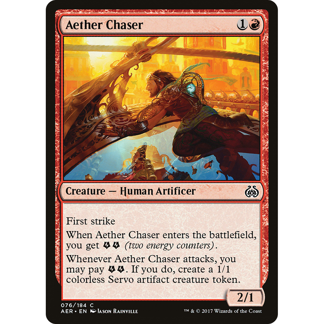 Aether Chaser (AER-076) - Aether Revolt Foil