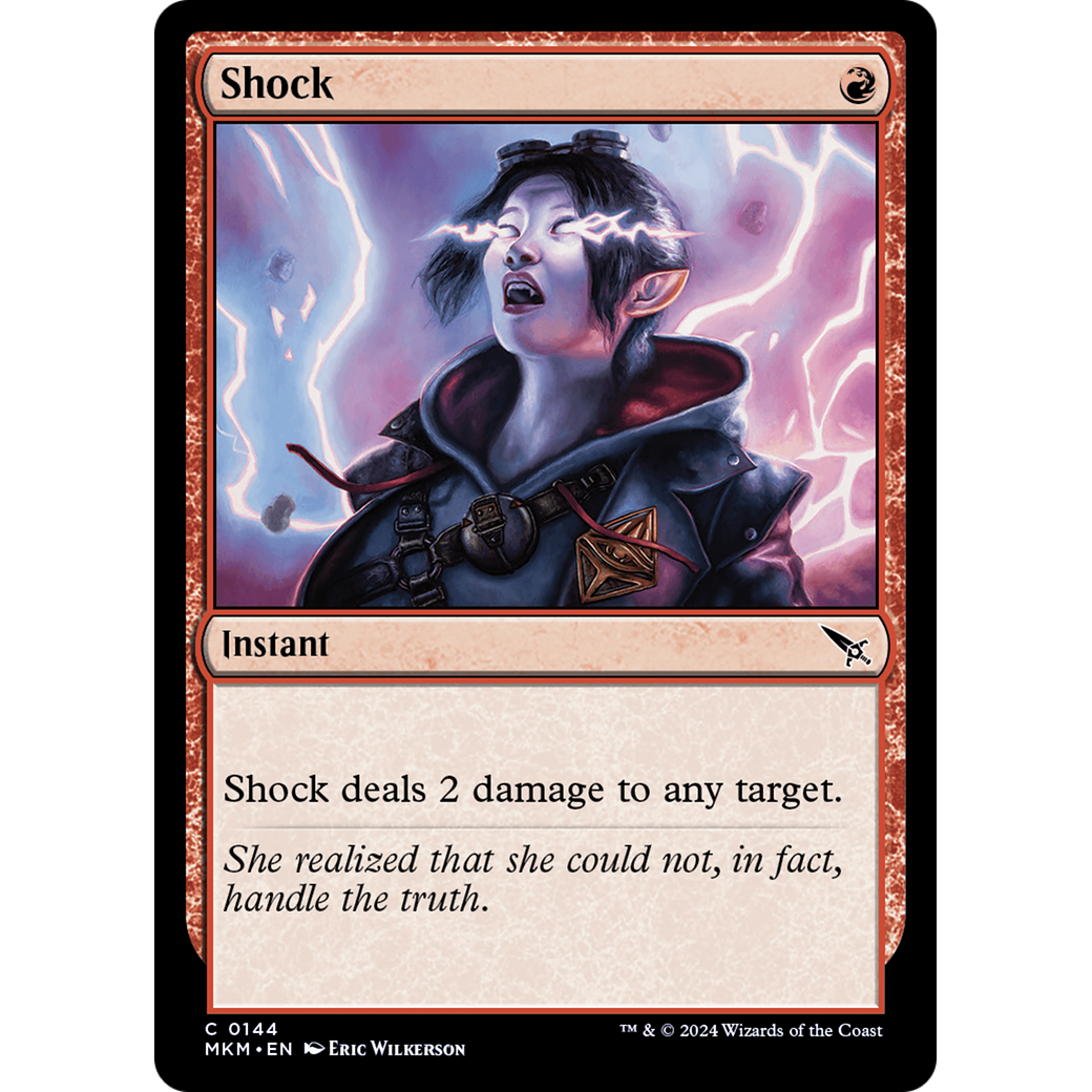 Shock (MKM-144) - Murders at Karlov Manor Foil