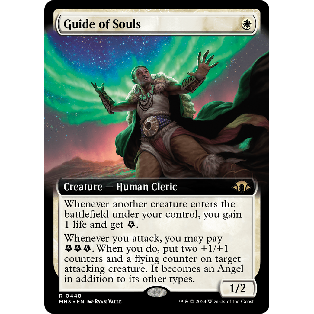 Guide of Souls (MH3-448) - Modern Horizons 3: (Extended Art) Foil