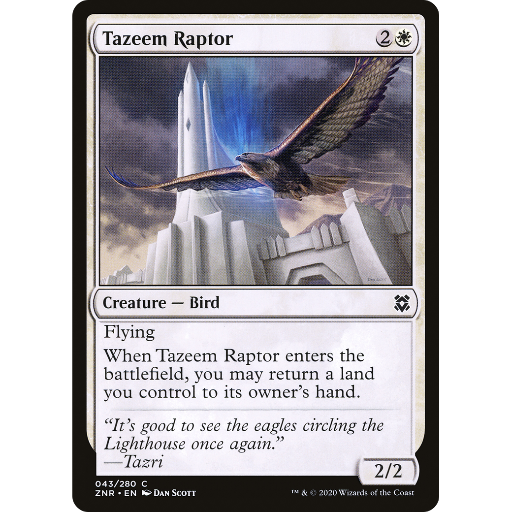 Tazeem Raptor (ZNR-043) - Zendikar Rising Foil