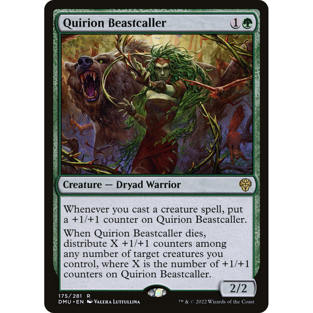 Quirion Beastcaller (DMU-175) - Dominaria United Foil