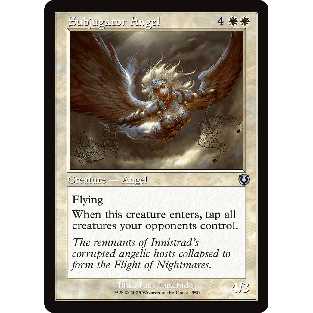 Subjugator Angel (INR-350) - Innistrad Remastered