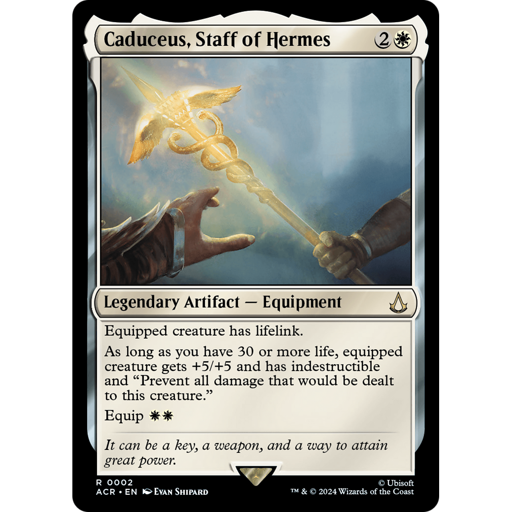 Caduceus, Staff of Hermes (ACR-002) - Assassin's Creed