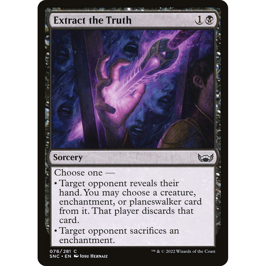 Extract the Truth (SNC-078) - Streets of New Capenna