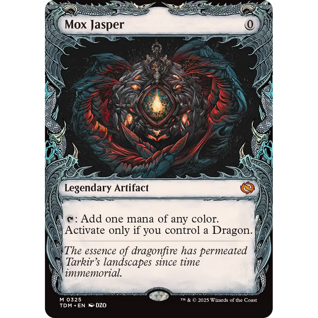 Mox Jasper (TDM-325) - Tarkir: Dragonstorm: (Showcase)