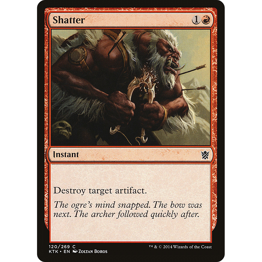 Shatter (KTK-120) - Khans of Tarkir Foil