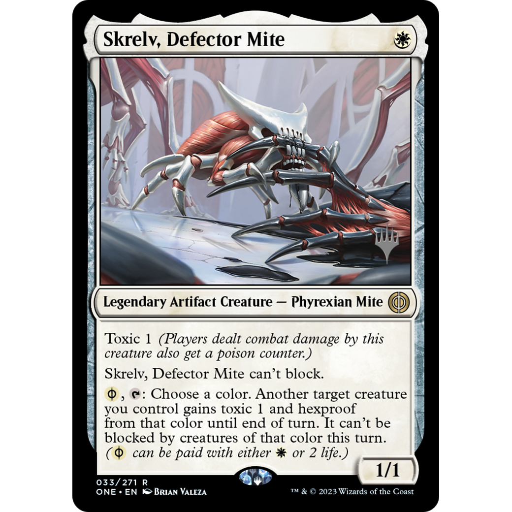 Skrelv, Defector Mite (PPONE-33P) - Phyrexia: All Will Be One Promos