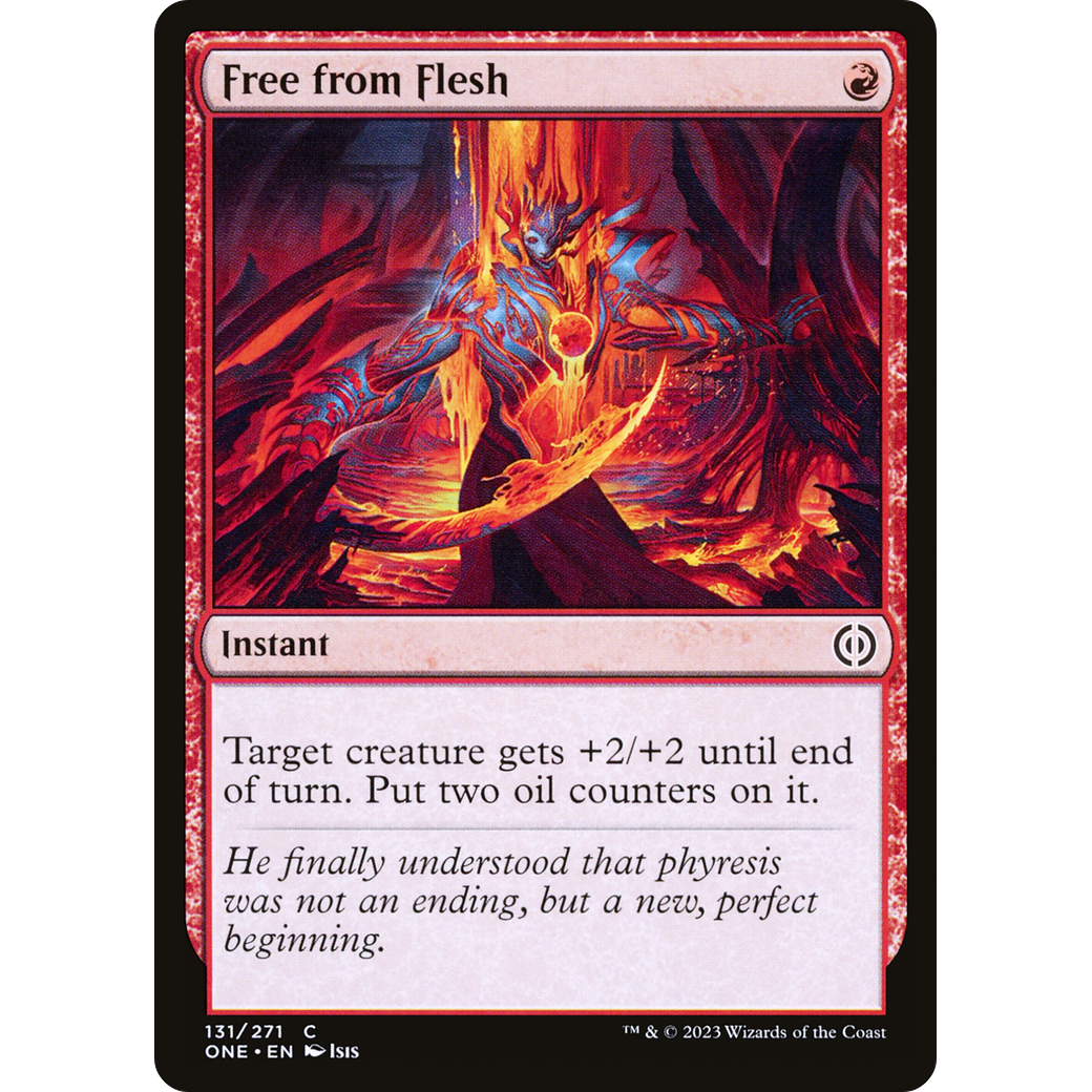 Free from Flesh (ONE-131) - Phyrexia: All Will Be One