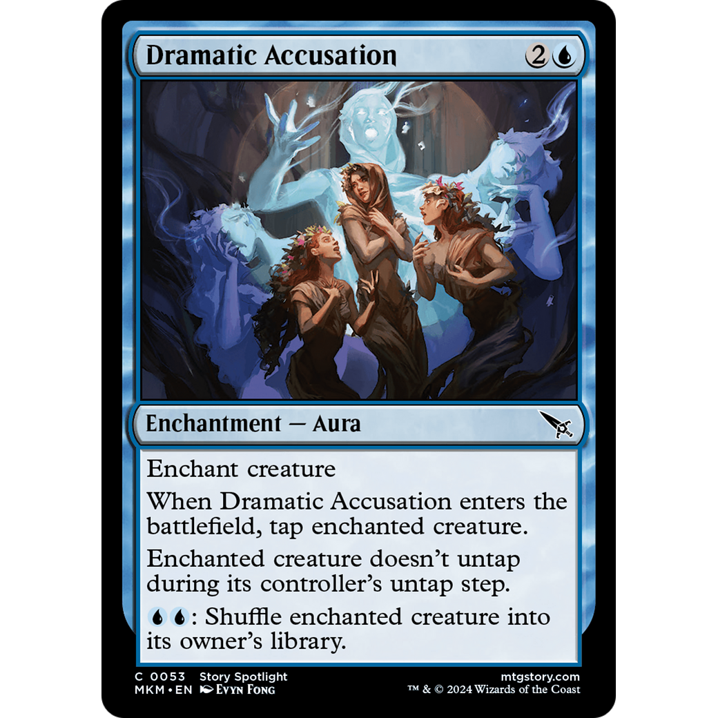 Dramatic Accusation (MKM-053) - Murders at Karlov Manor Foil