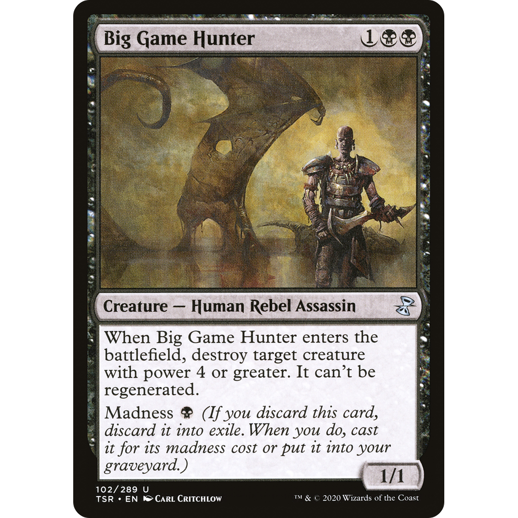 Big Game Hunter (TSR-102) - Time Spiral Remastered Foil