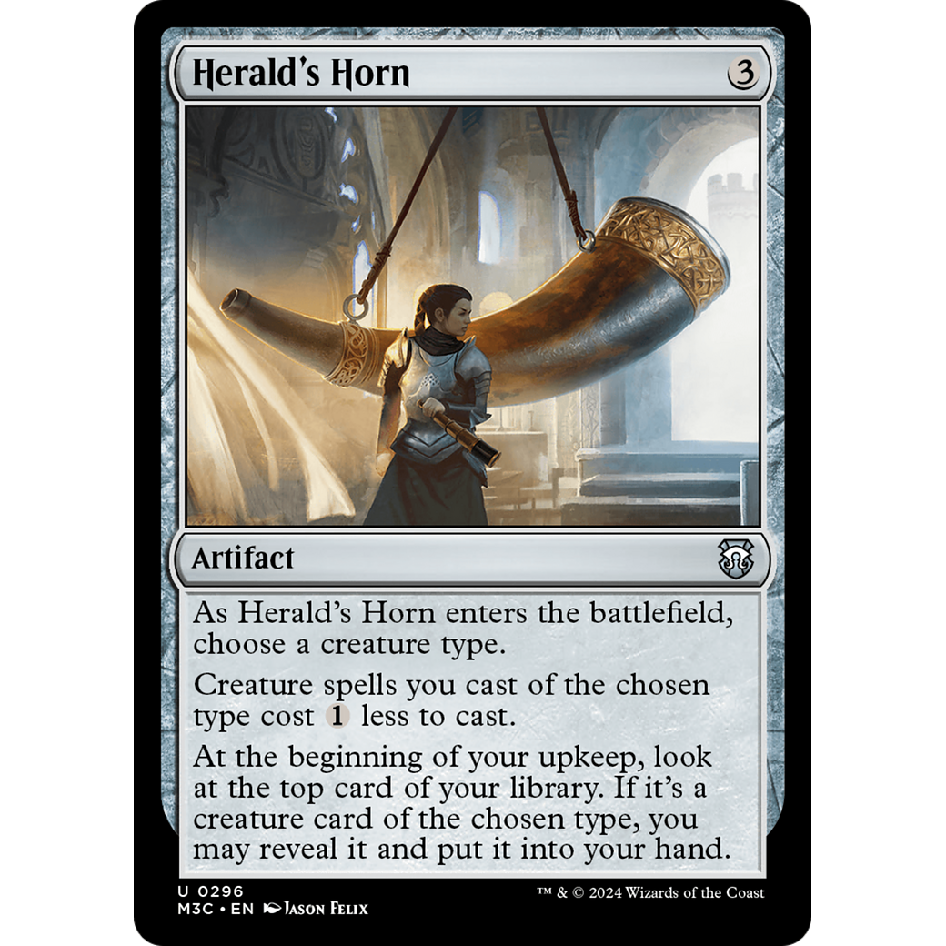 Herald's Horn (M3C-296) - Modern Horizons 3 Commander Foil