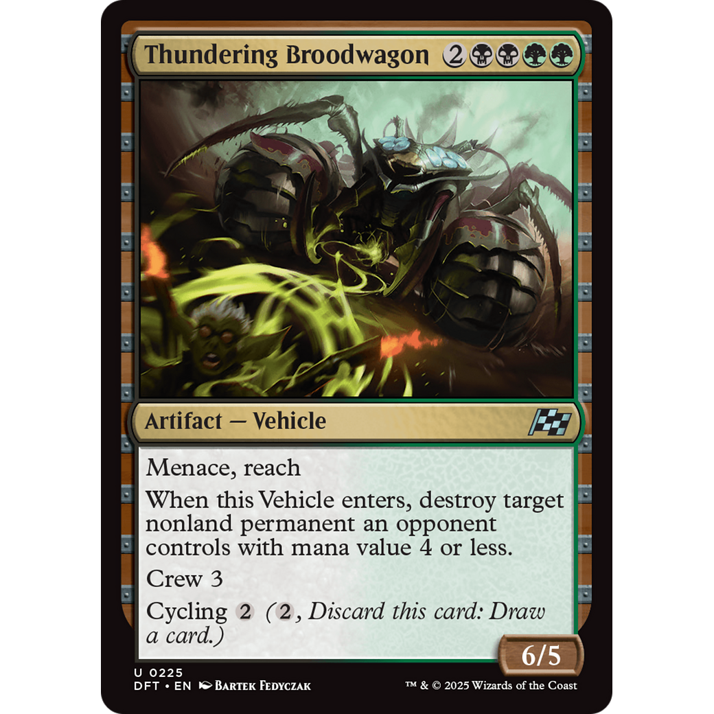 Thundering Broodwagon (DFT-225) - Aetherdrift Foil