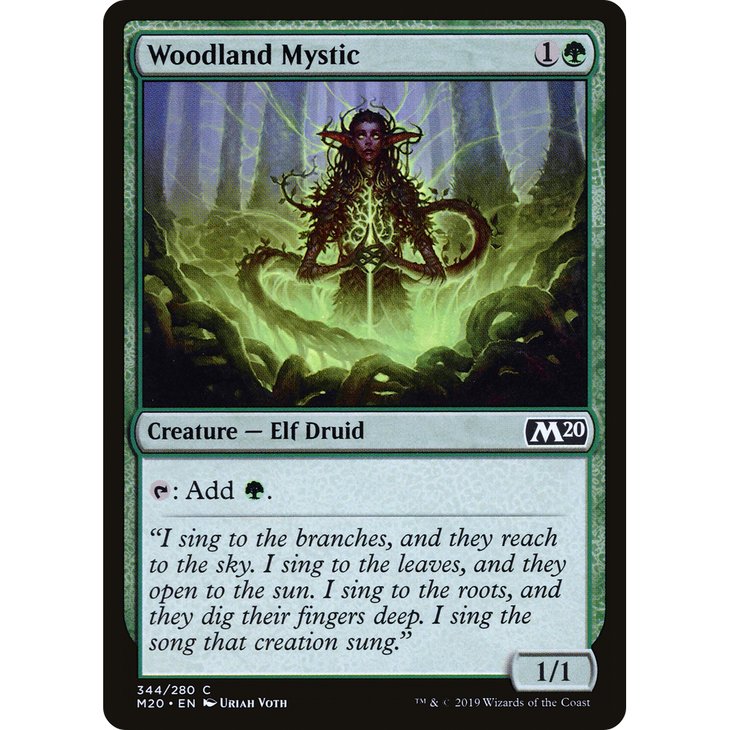 Woodland Mystic (M20-344) - Core Set 2020