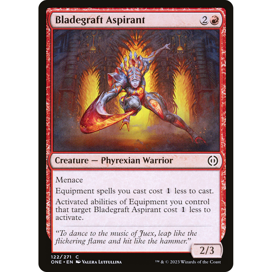 Bladegraft Aspirant (ONE-122) - Phyrexia: All Will Be One Foil