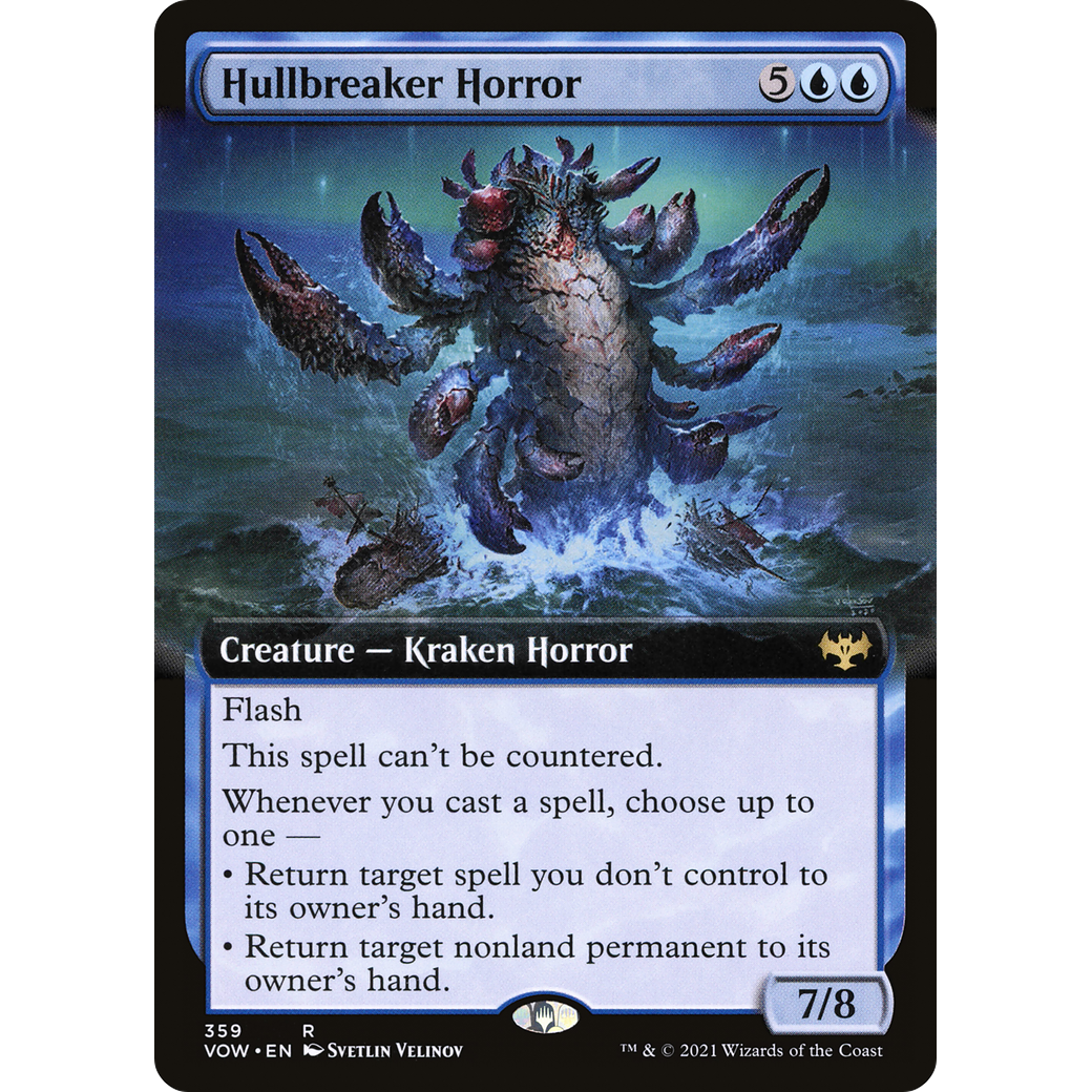 Hullbreaker Horror (Extended Art) (VOW-359) - Innistrad: Crimson Vow: (Extended Art)