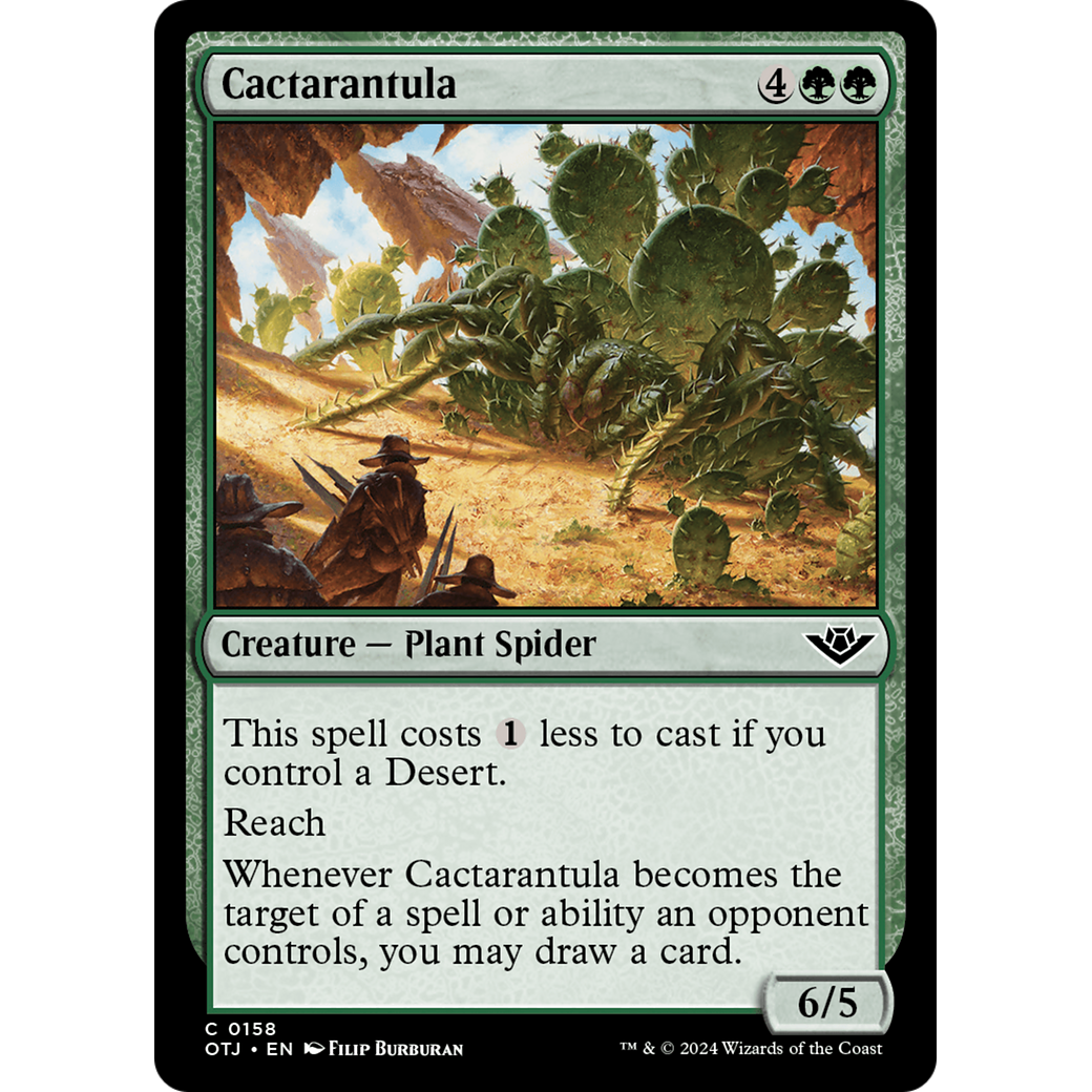 Cactarantula (OTJ-158) - Outlaws of Thunder Junction