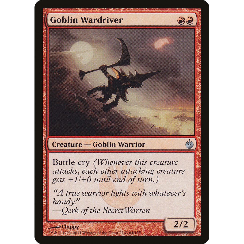 Goblin Wardriver (MBS-064) - Mirrodin Besieged Foil