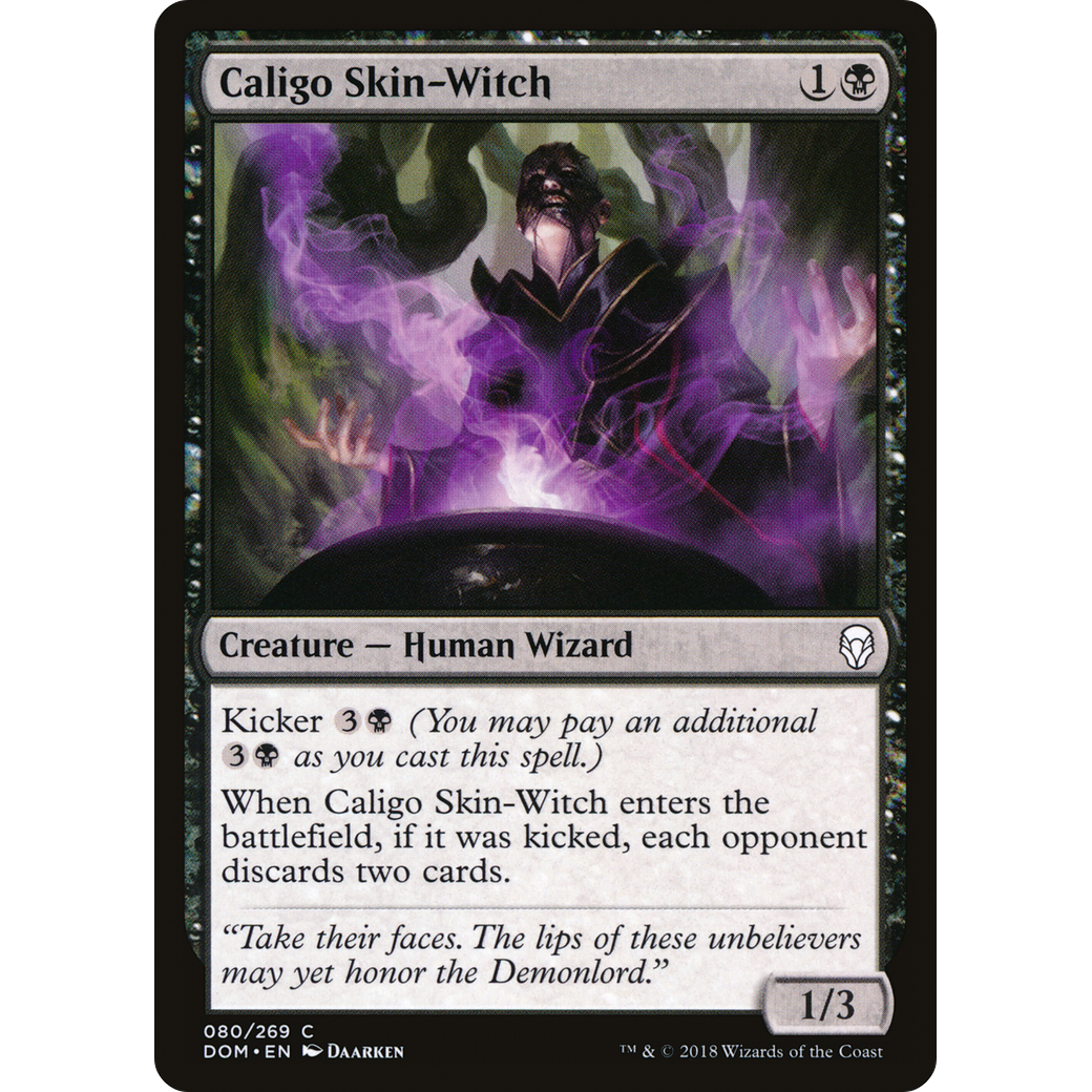 Caligo Skin-Witch (DOM-080) - Dominaria