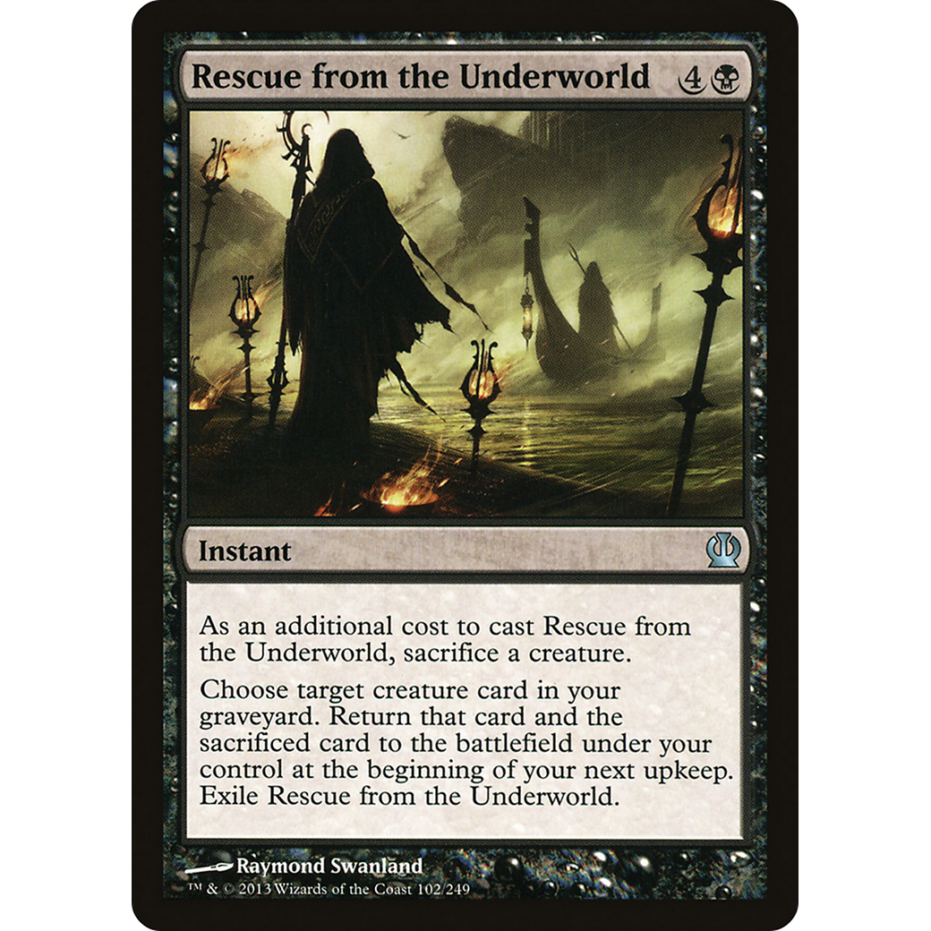 Rescue from the Underworld (THS-102) - Theros Foil