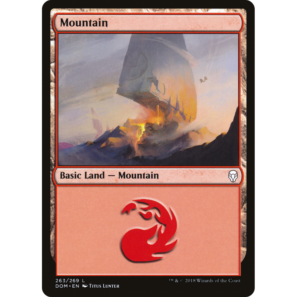 Mountain (263) (DOM-263) - Dominaria
