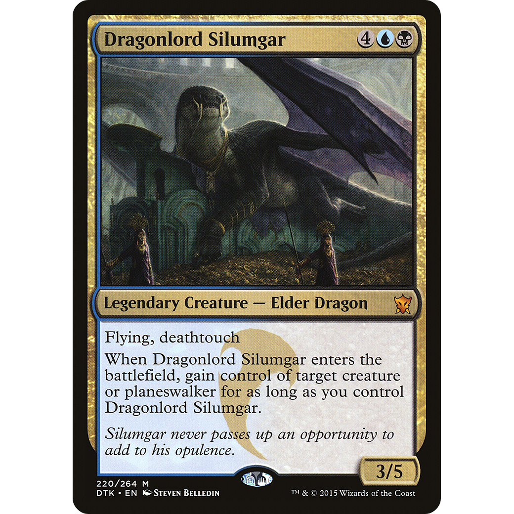 Dragonlord Silumgar (DTK-220) - Dragons of Tarkir