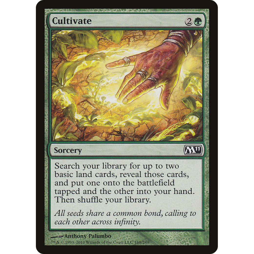 Cultivate (M11-168) - Magic 2011 Foil