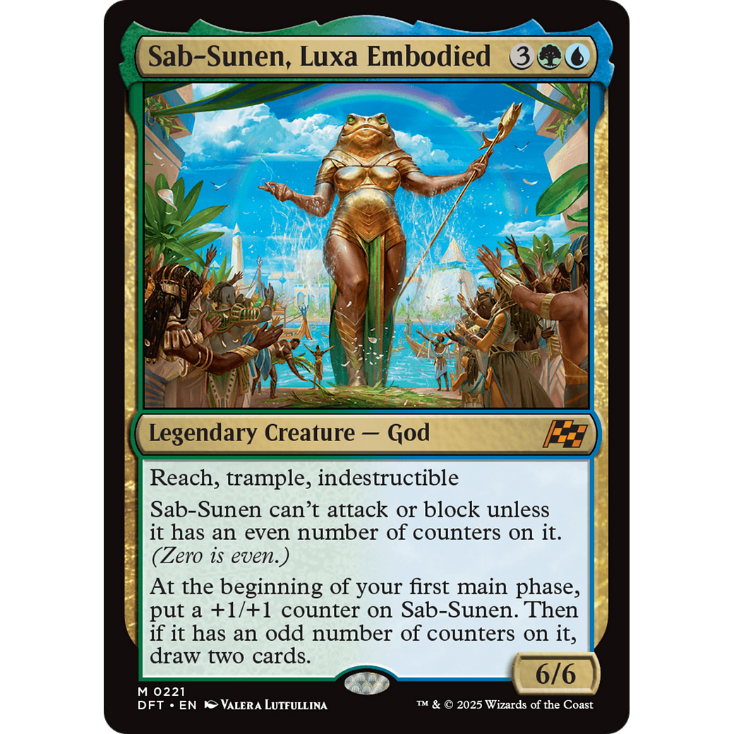 Sab-Sunen, Luxa Embodied (DFT-221) - Aetherdrift Foil