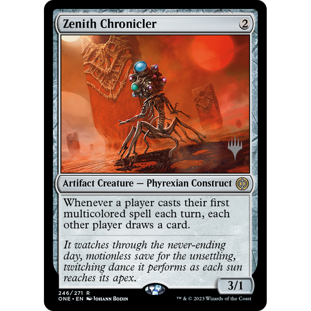 Zenith Chronicler (PPONE-246P) - Phyrexia: All Will Be One Promos