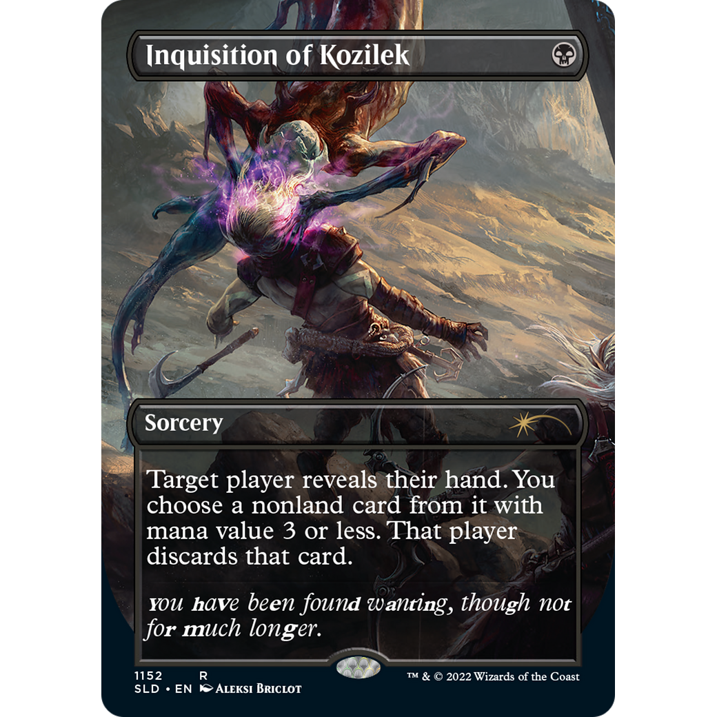 Inquisition of Kozilek (SLD-1152) - Secret Lair Drop (Borderless)