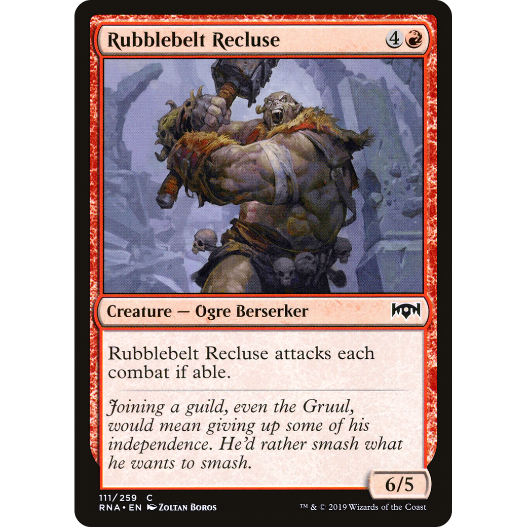 Rubblebelt Recluse (RNA-111) - Ravnica Allegiance Foil