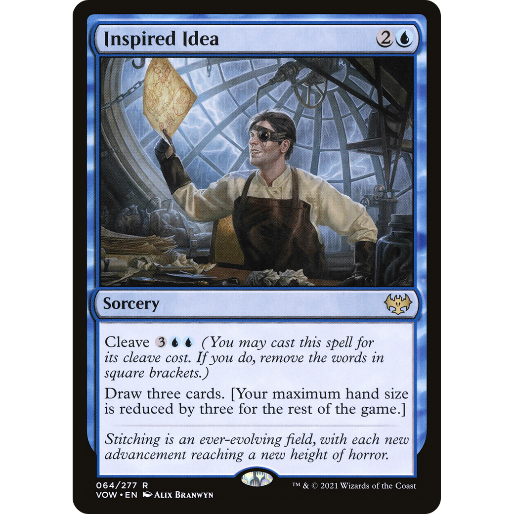Inspired Idea (VOW-064) - Innistrad: Crimson Vow Foil