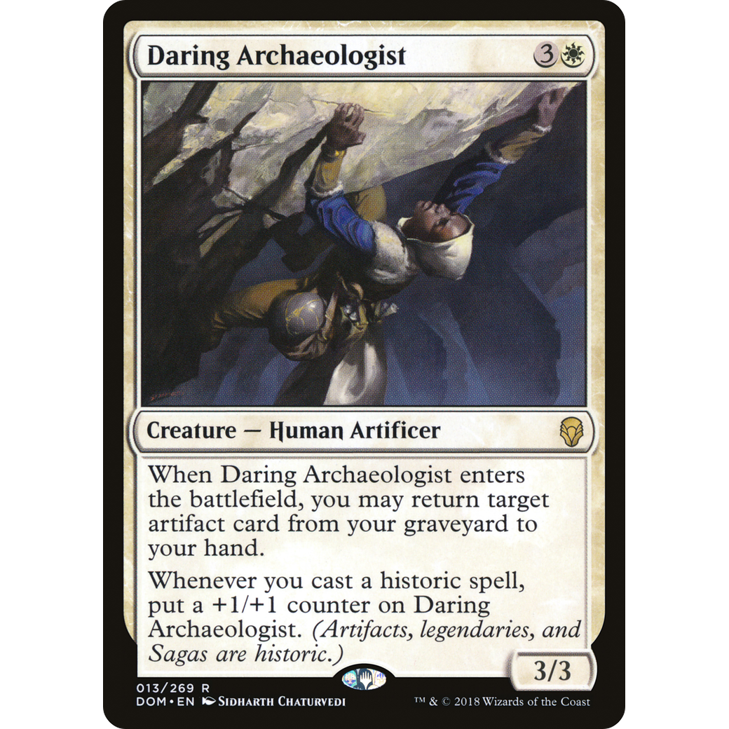 Daring Archaeologist (DOM-013) - Dominaria