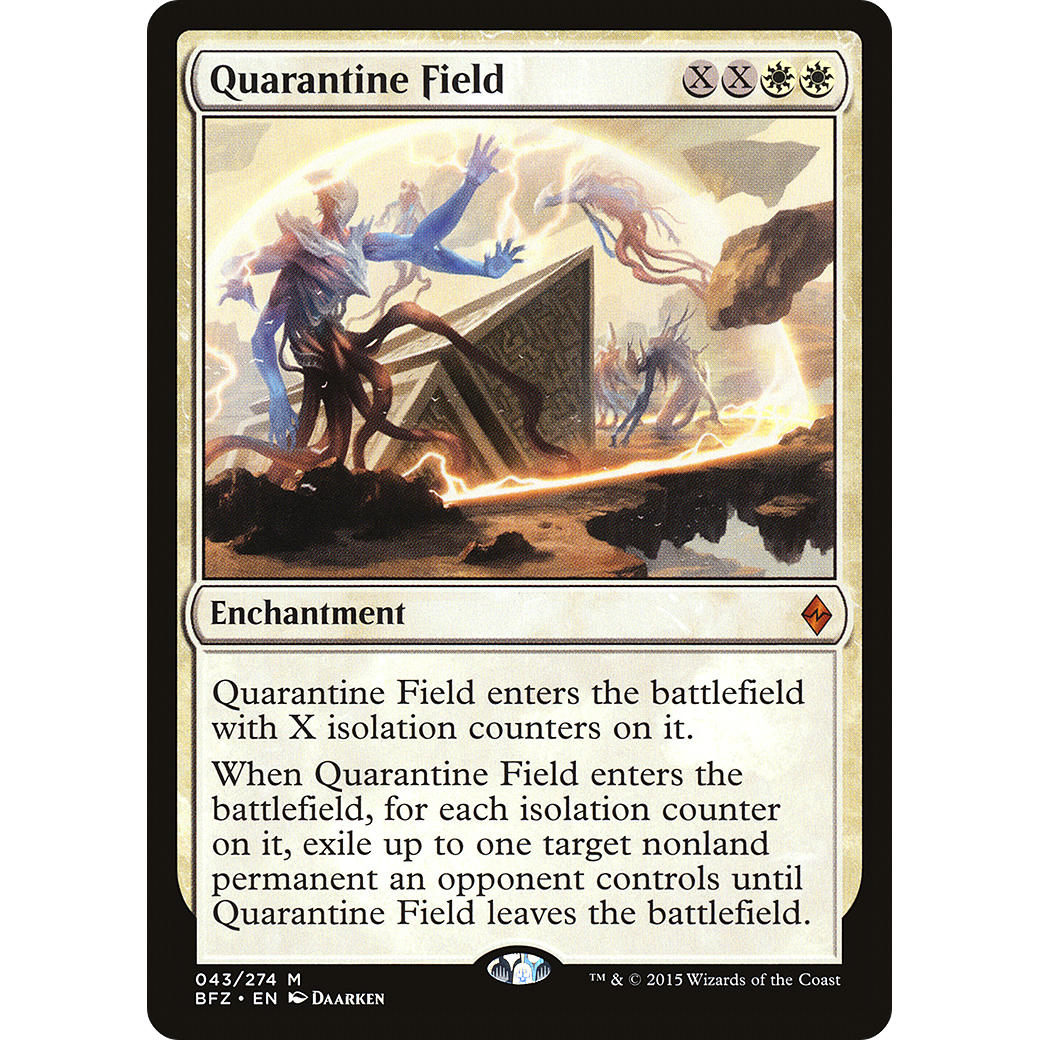 Quarantine Field (BFZ-043) - Battle for Zendikar Foil